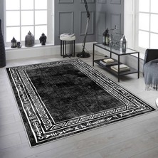 Confidence Home Dijital Baskı Yıkanabilir Kaymaz Taban Salon Halısı Mutfak Halısı Koridor Halısı