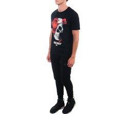 Bonesmen Yuvarlak Yaka T-Shirt Love Skull