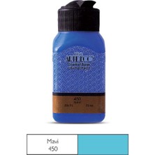 Lutart Enamel Boya Artdeco 75 ml Mavı NO:450