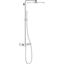 Grohe Euphoria Smartcontrol System 310 Cube Duo Duvara Monte Termostatik Bataryalı Duş Sistemi 26508000