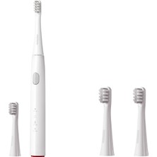 Dr.Bei Sonik GY1 Elektrikli Diş Fırçası Beyaz & 2 Adet Regular Yedek Başlık