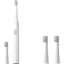 Dr.Bei Sonik GY1 Elektrikli Diş Fırçası Beyaz & 2 Adet Clean Yedek Başlık