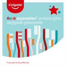 Colgate Extra CleanDil Temizleyicili Arka Dişlere Uzanan Orta Diş Fırçası 2+1