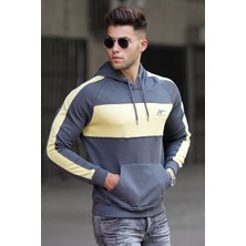 Madmext Füme Kapüşonlu Sweatshirt 5290