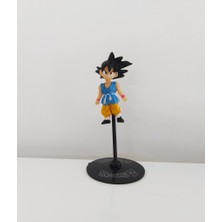 Hd Marketim Dragon Ball Z Goten Mini Figür Oyuncak Masaüstü Süsü Biblo 9 cm