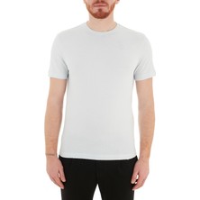 Emporio Armani Bisiklet Yaka % 100 Pamuk Tişört Erkek Tişört 3K1T7Q 1JM9Z 0600