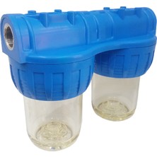 Watergold Bina ve Daire Sayaç Saati Su Arıtma Cihazı Için Boş Filtre Kabı 5