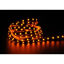 Amber LED 4040 Şerit LED Amber 5 Metre Yeni Nesil Yüksek Lümen