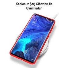 Kzy Oppo A72 Kapak Içi Kadife Kamera Korumalı Lansman Silikon Kılıf - Neon Pembe