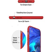 Kzy Oppo Ax7 Kapak Içi Kadife Lansman Silikon Kılıf - Turuncu