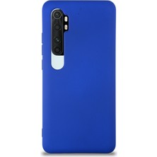 Kzy Xiaomi Mi Note 10 Lite Kapak Içi Kadife Lansman Silikon Kılıf - Lacivert