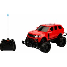 Suncon 1:14 Uzaktan Kumandalı Big Foot USB Şarjlı Jeep 34 Cm. - Kırmızı