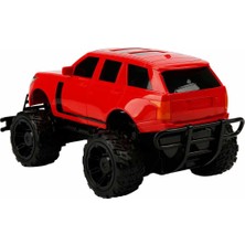 Suncon 1:14 Uzaktan Kumandalı Big Foot USB Şarjlı Jeep 34 Cm. - Kırmızı