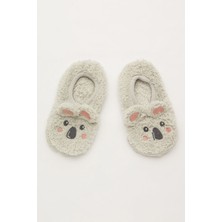 Penti Gri Kız Çocuk Mom Koala Çetik