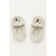 Penti Gri Kız Çocuk Mom Koala Çetik
