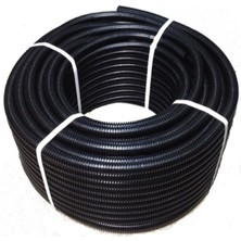 Mutlusan 29 mm x 35 mm Siyah Plastik Spiral Boru