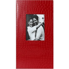 Birlik Fotoğrafçılık Kırmızı Deri Fotoğraf Albümü (10X15CM) 300 Ad. 46300