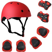 Buyfun Çocuklar 7 In 1 Kask ve Pedleri Set Ayarlanabilir Çocuklar (Yurt Dışından)