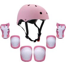 Buyfun Çocuklar Için Ayarlanabilir 7 Parça Kask ve Pedleri Set (Yurt Dışından)