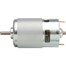 Alkatronik Rs775 Dc Motor 24V 15000 Rpm Rulmanlı Şarjlı Matkap Cnc Motor