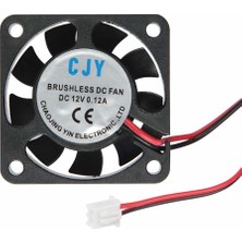 CJY Dc 12V Fan 4X4CM 40X40MM -- Soğutucu Kuluçka Peltier Ekran Kartı