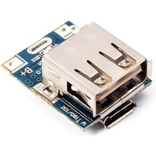 Alkatronik 134N3P Powerbank Devresi - Lityum Pil Şarj - 5V 1A Usb Boost Modül Lion
