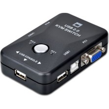 Alfais 4509 2 Port USB To Kvm Switch Çoklu Pc Kasa Çoklayıcı