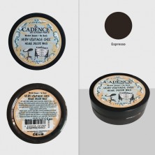 Cadence Home Decor Wax Espresso Renkli Krem Kıvamında Kullanımı Kolay Ürün