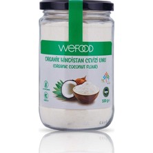 Wefood Organik Hindistan Cevizi Unu 320 gr - 3'lü Paket