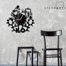 Makta W'clock Dekoratif Duvar Saati - Kimya