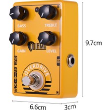 Dolamo Bas Tiz Kazançlı Dolamo D-8 Overdrive Gitar Efekt Pedalı (Yurt Dışından)