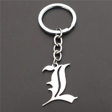Alp Collection Bybag Gri Death Note L Anime Naruto One Piece Metal Zincirli Anahtarlık
