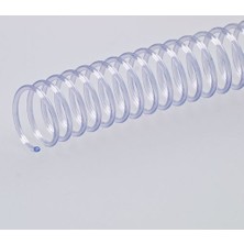 Office Force 10 mm 48 Loop 4:1 Plastik Helezon Spiral Şeffaf 100'LÜ