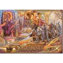 Cakatablo Ahşap Tablo Yüzüklerin Efendisi Dijital Film Afişi Görseli