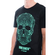 Bonesmen Yuvarlak Yaka T-Shirt "21. Yüz Yıl"