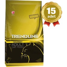 Trendline 15 Adet 1 kg Trendline Gurme Kedi Maması