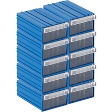 Sembol 105 Plastik Çekmeceli Kutu 110X170X65MM (10 Adet)