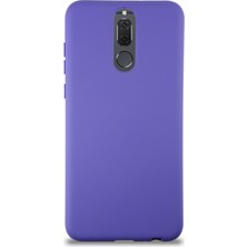 Caseart Huawei Mate 10 Lite Kapak Içi Kadife Lansman Silikon Kılıf - Mor