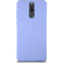 Caseart Huawei Mate 10 Lite Kapak Içi Kadife Lansman Silikon Kılıf - Lila