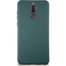 Caseart Huawei Mate 10 Lite Kapak Içi Kadife Lansman Silikon Kılıf - Yeşil
