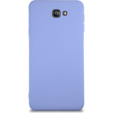 Caseart Samsung Galaxy J7 Prime Kapak Içi Kadife Lansman Silikon Kılıf - Lila