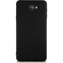 Caseart Samsung Galaxy J7 Prime 2 Kapak Içi Kadife Lansman Silikon Kılıf - Siyah