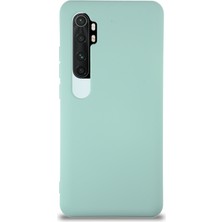 Caseart Xiaomi Mi Note 10 Lite Kapak Içi Kadife Lansman Silikon Kılıf - Turkuaz