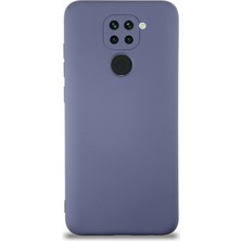 Caseart Xiaomi Redmi Note 9 Kapak Içi Kadife Kamera Korumalı Lansman Silikon Kılıf - Petrol Mavisi