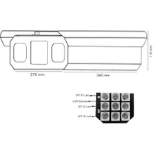 Ois Xtr 202 Ir Gece Görüşlü Kamera Muhafazası