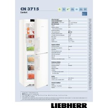 Liebherr Cnef 3715 Comfort 356 Lt No-Frost Kombi Tipi Buzdolabı