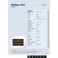 Liebherr Wkegw 582 Grandcru Ankastre Şarap Dolabı