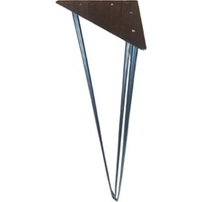 Nobel Üçgen Masa Ayağı Mat Siyah 74 cm 12787473