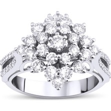 Mas Diamond 1,87 Karat Fantezi Yüzük