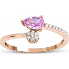 Mas Diamond 0,69 Karat Fantezi Yüzük